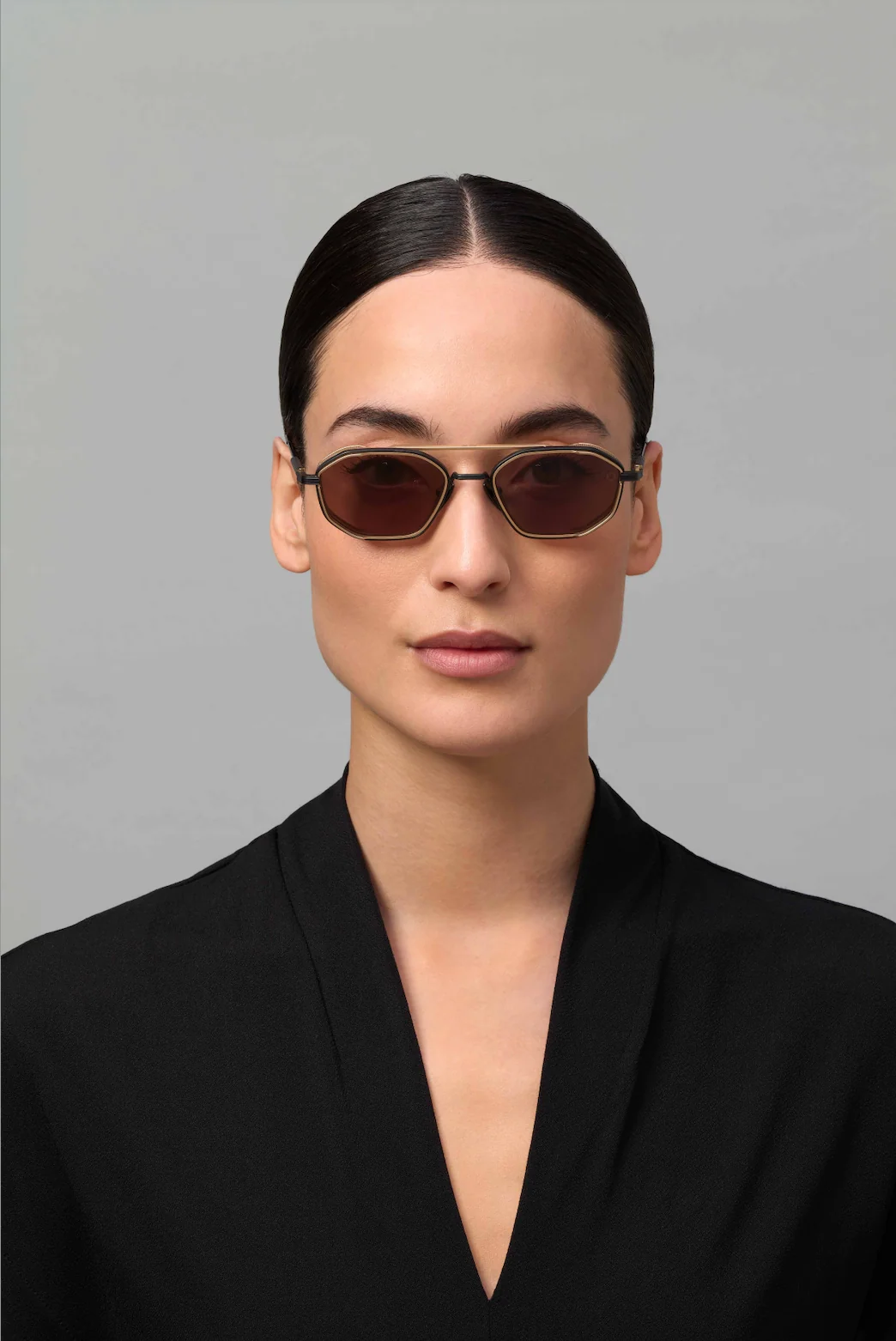 AKONI AKS508F 190/250 LE ERIS TWO GLD GLD 51 SUNGLASSES