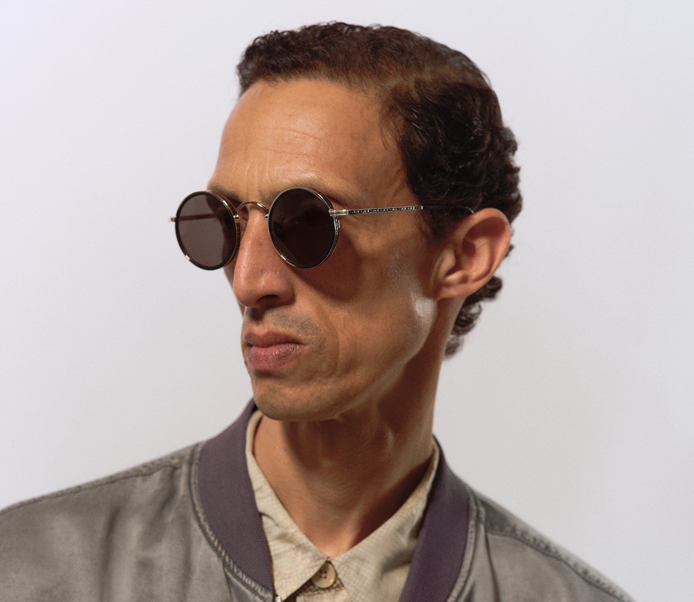 MATSUDA M3100I PW MBK 45 SUNGLASSES