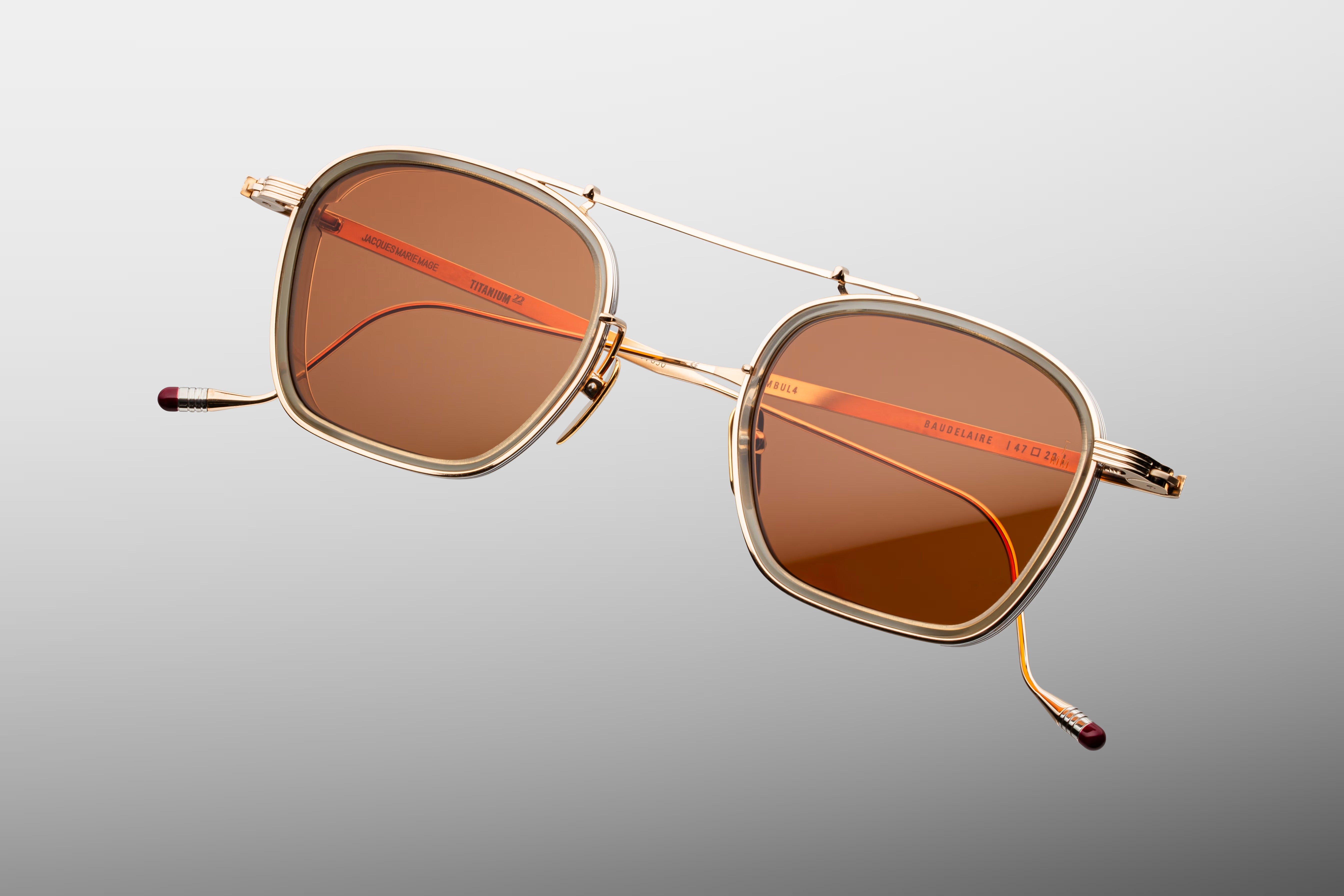 JACQUES MARIE MAGE BAUDELAIRE JMMBUL4 DARJEELING 47 SUNGLASSES