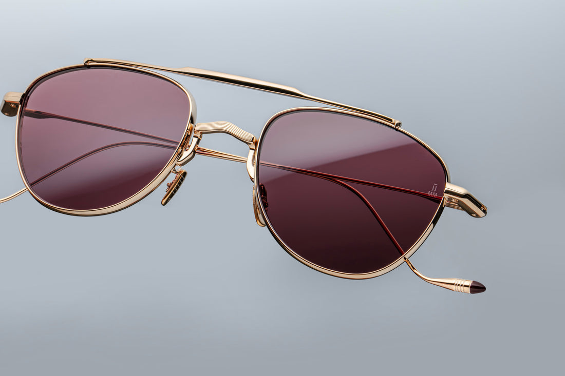 JACQUES MARIE MAGE FLYNN 373/500 JMMFY22 CHAMPAGNE 52 SUNGLASSES