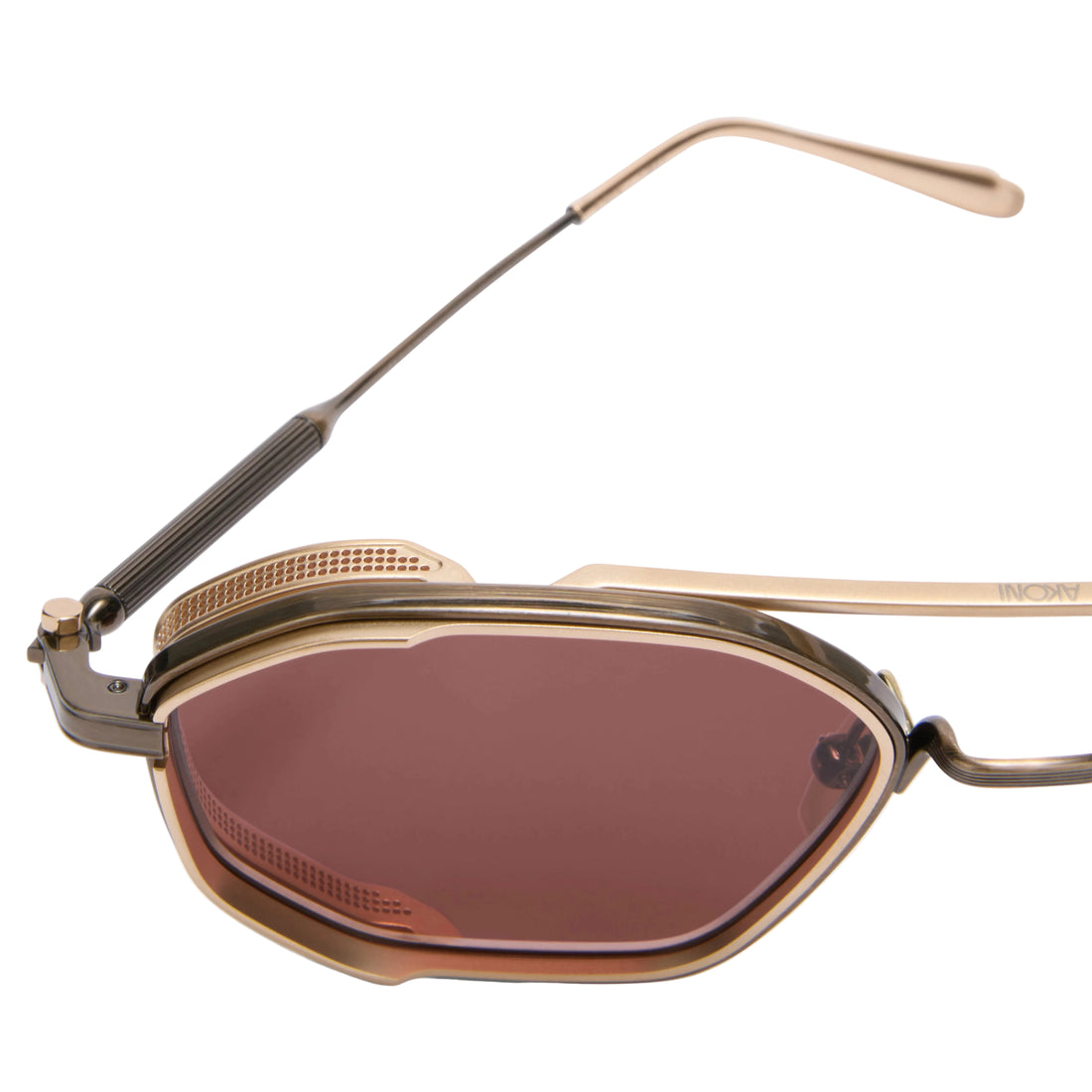 AKONI AKS508F ERIS-TWO GLD GLD 51 SUNGLASSES