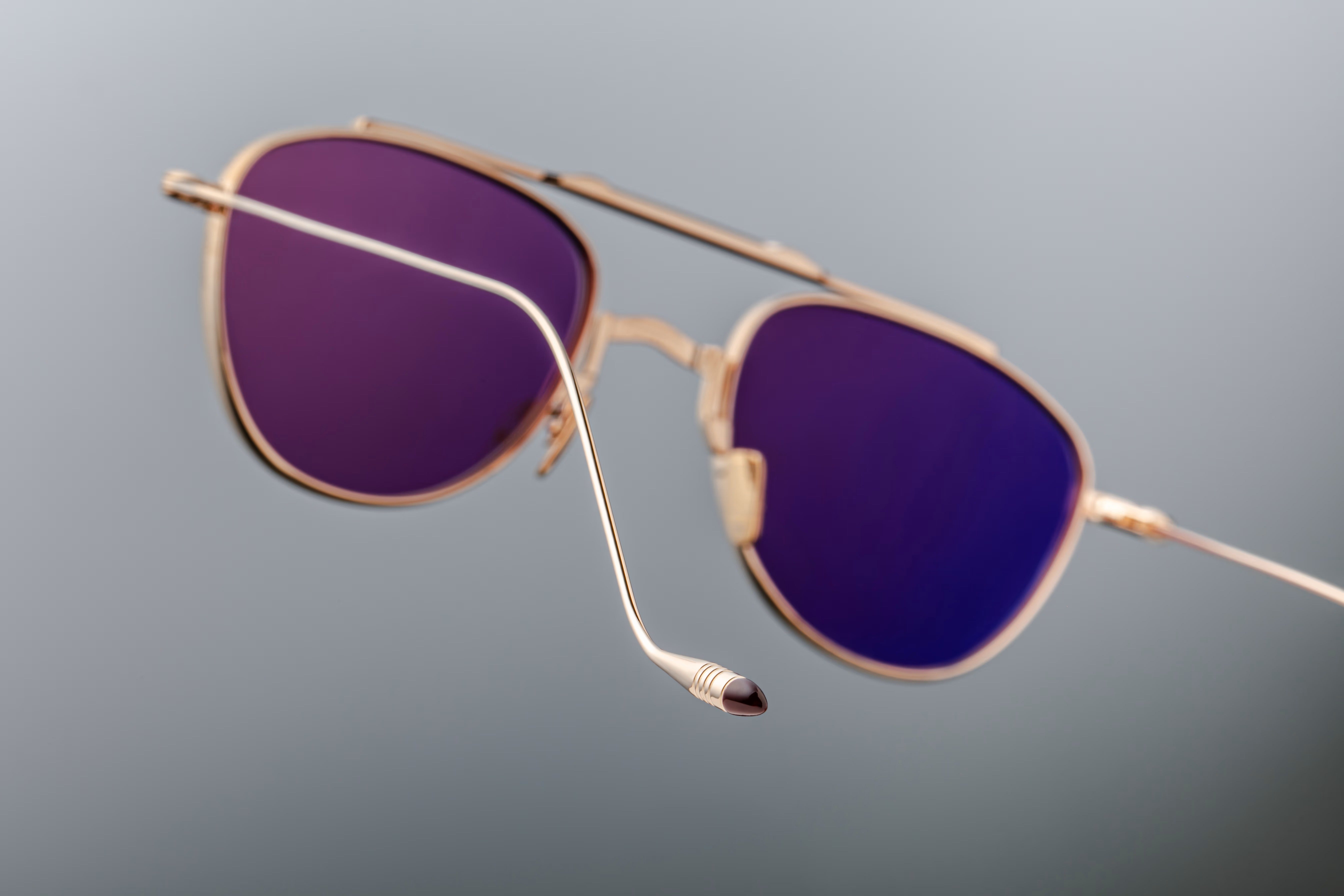 JACQUES MARIE MAGE FLYNN 373/500 JMMFY22 CHAMPAGNE 52 SUNGLASSES