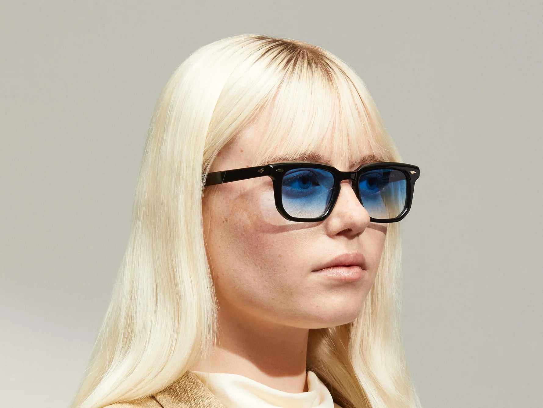MOSCOT ZISSEL BLACK 49 SUNGLASSES