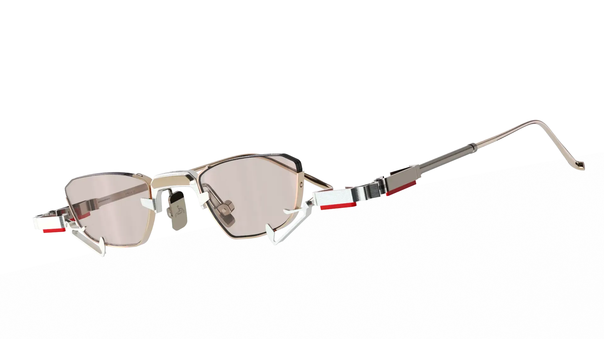 VOA APOLLO 15 3 4 C3 COSMIC BLUSH SUNGLASSES