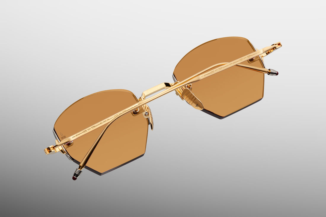 JACQUES MARIE MAGE OATMAN 266/350 JMMOA10R SUNTAN 48 SUNGLASSES