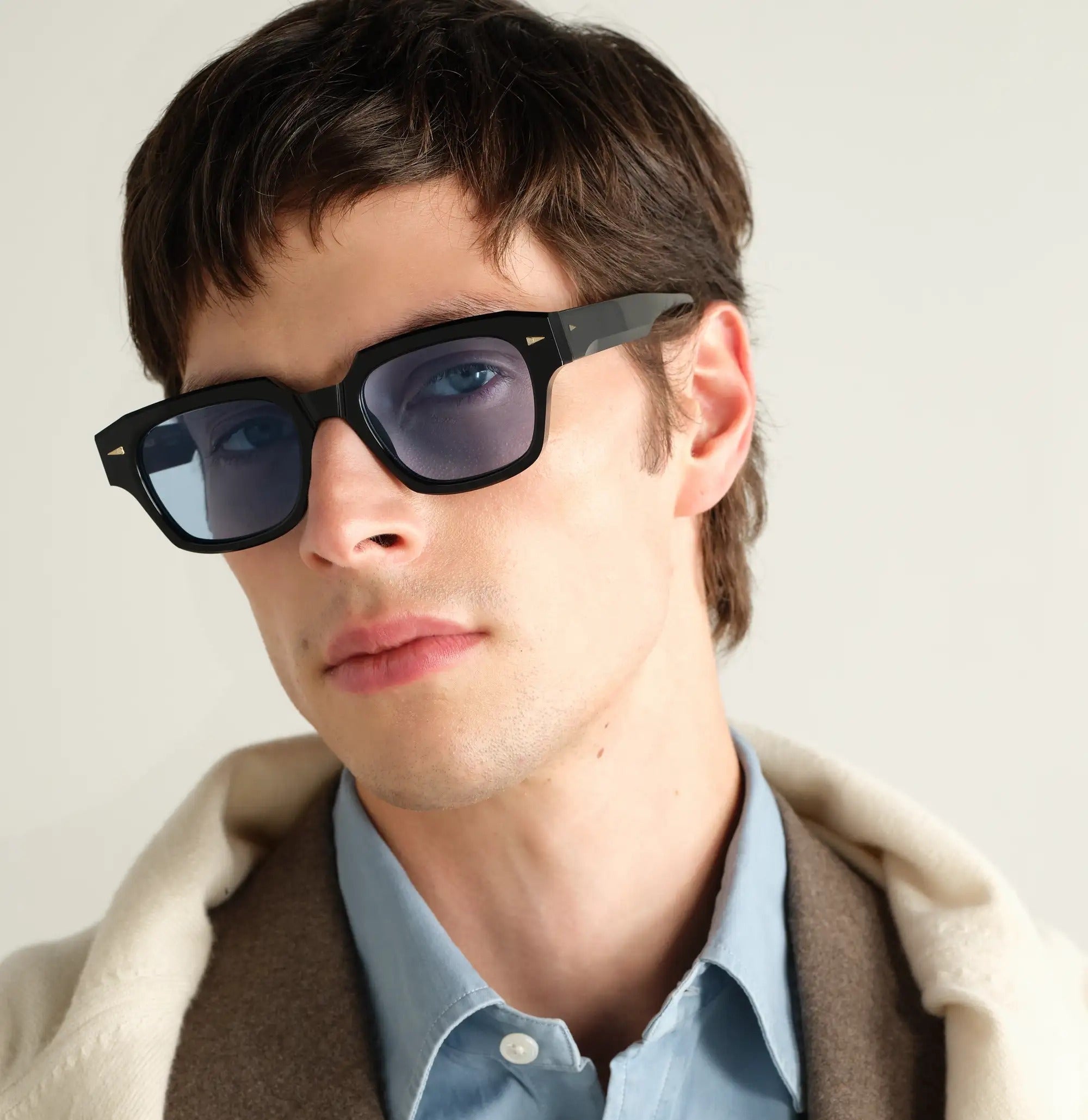 AHLEM RIVOLI BLACK 51 SUNGLASSES