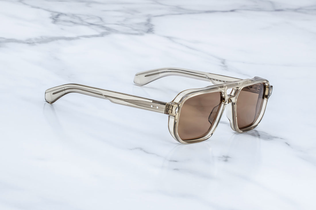 JACQUES MARIE MAGE EVANS SUN JMMEVB23 MARZIPAN 55 SUNGLASSES