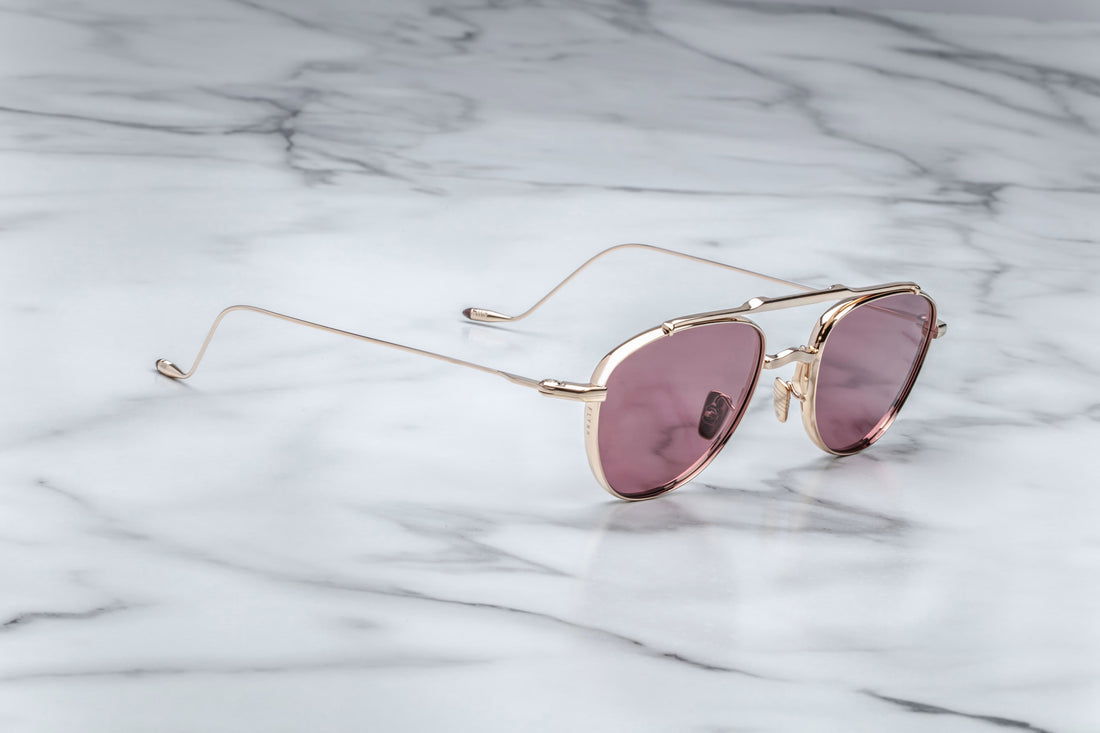 JACQUES MARIE MAGE FLYNN 373/500 JMMFY22 CHAMPAGNE 52 SUNGLASSES