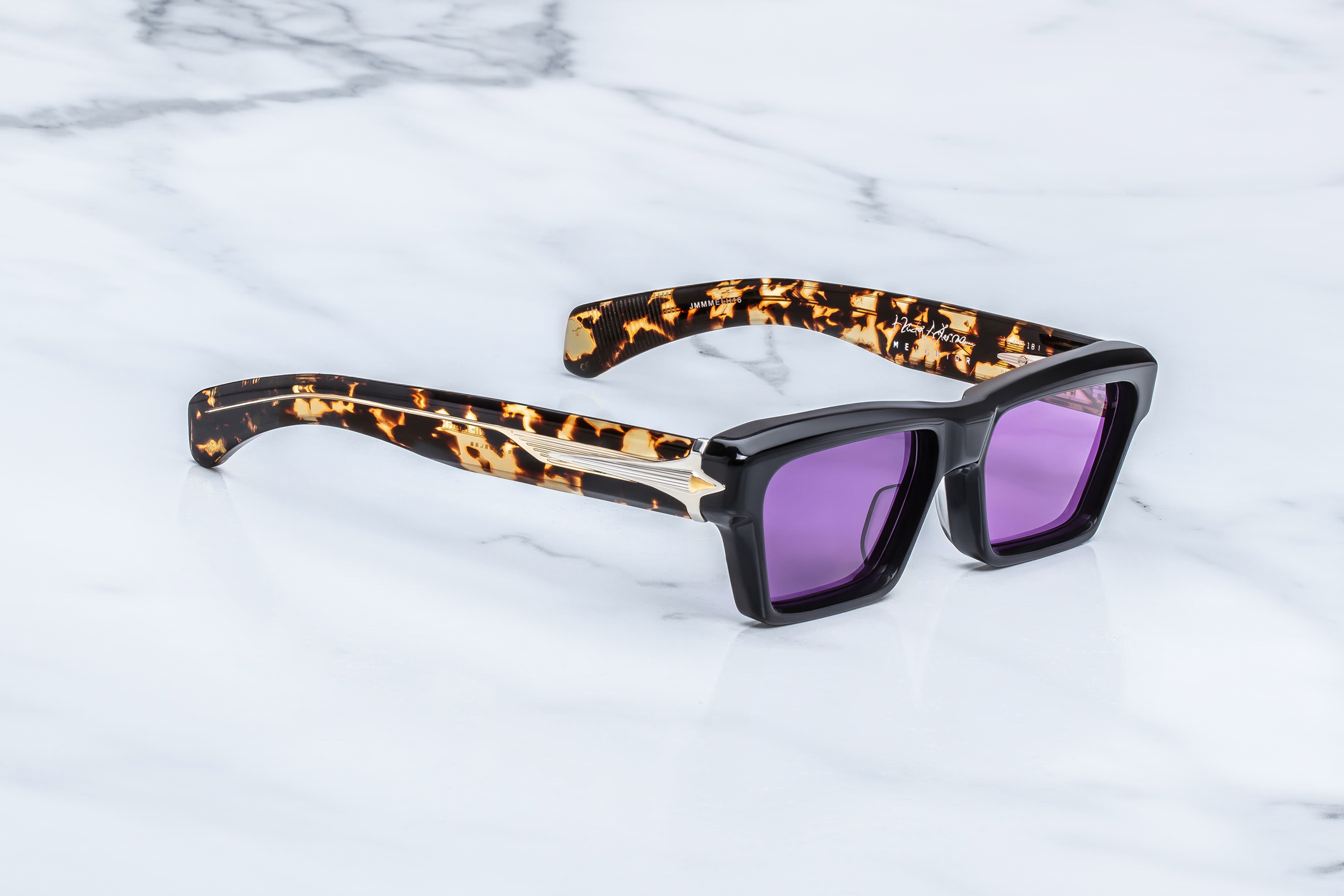 JACQUES MARIE MAGE MELCHIOR JMMMELH16 AMETHYST 54 SUNGLASSES