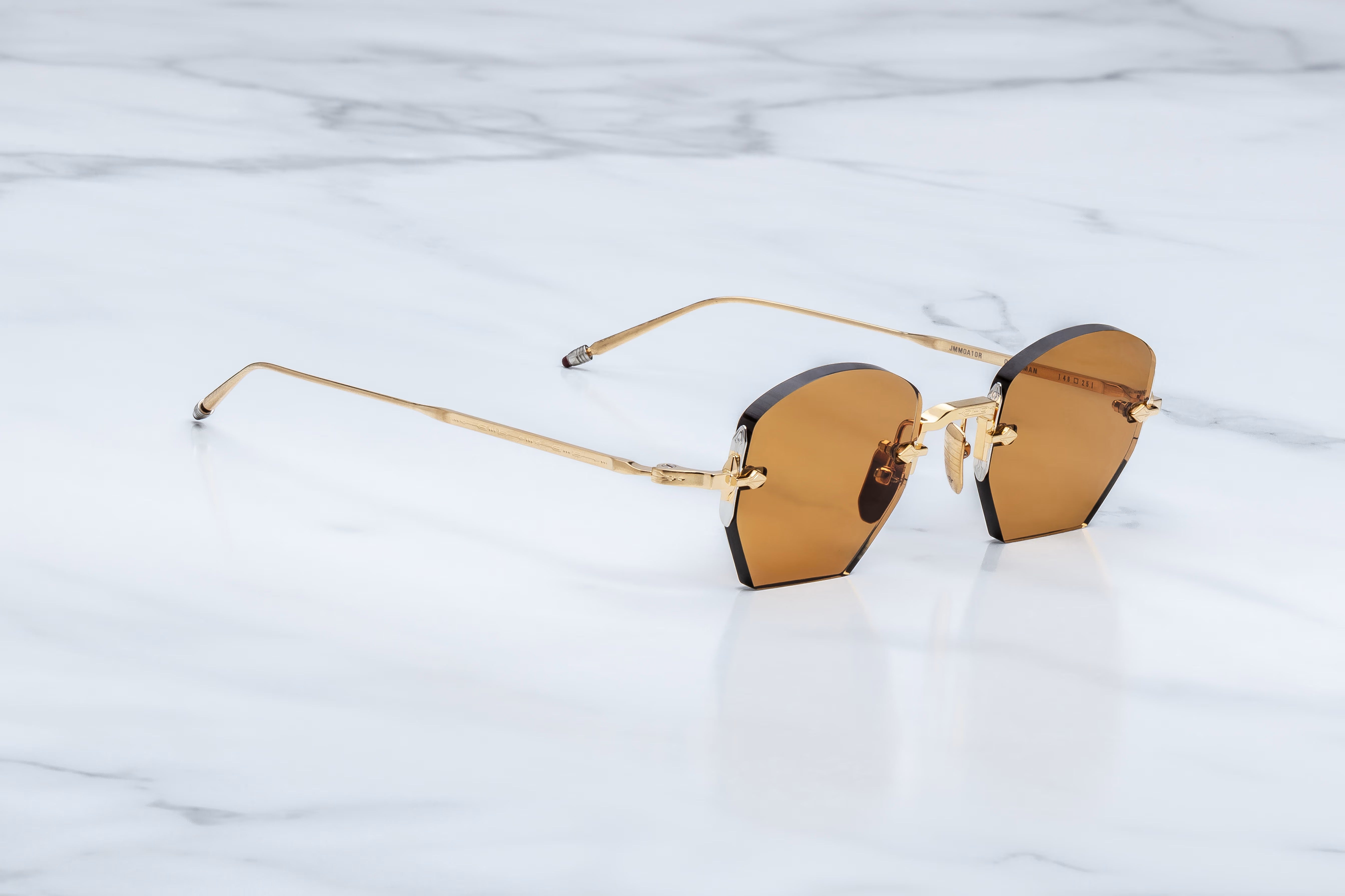 JACQUES MARIE MAGE OATMAN 266/350 JMMOA10R SUNTAN 48 SUNGLASSES