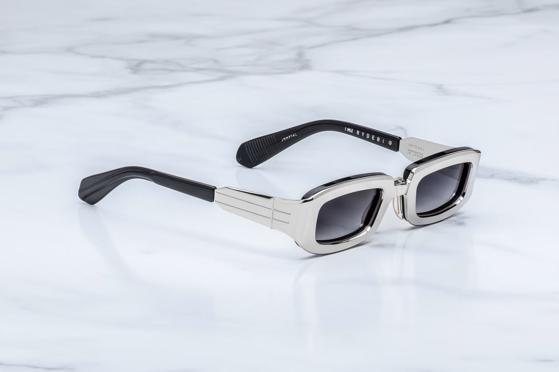 JACQUES MARIE MAGE RYDER 54/200 JMMPY41 SILVER 47 SUNGLASSES