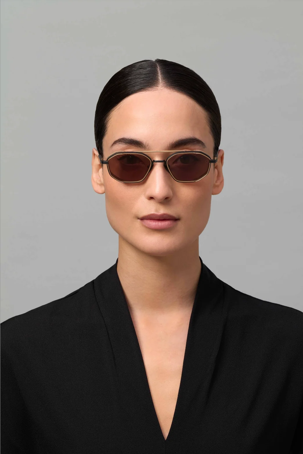 AKONI AKS508F ERIS-TWO GLD GLD 51 SUNGLASSES