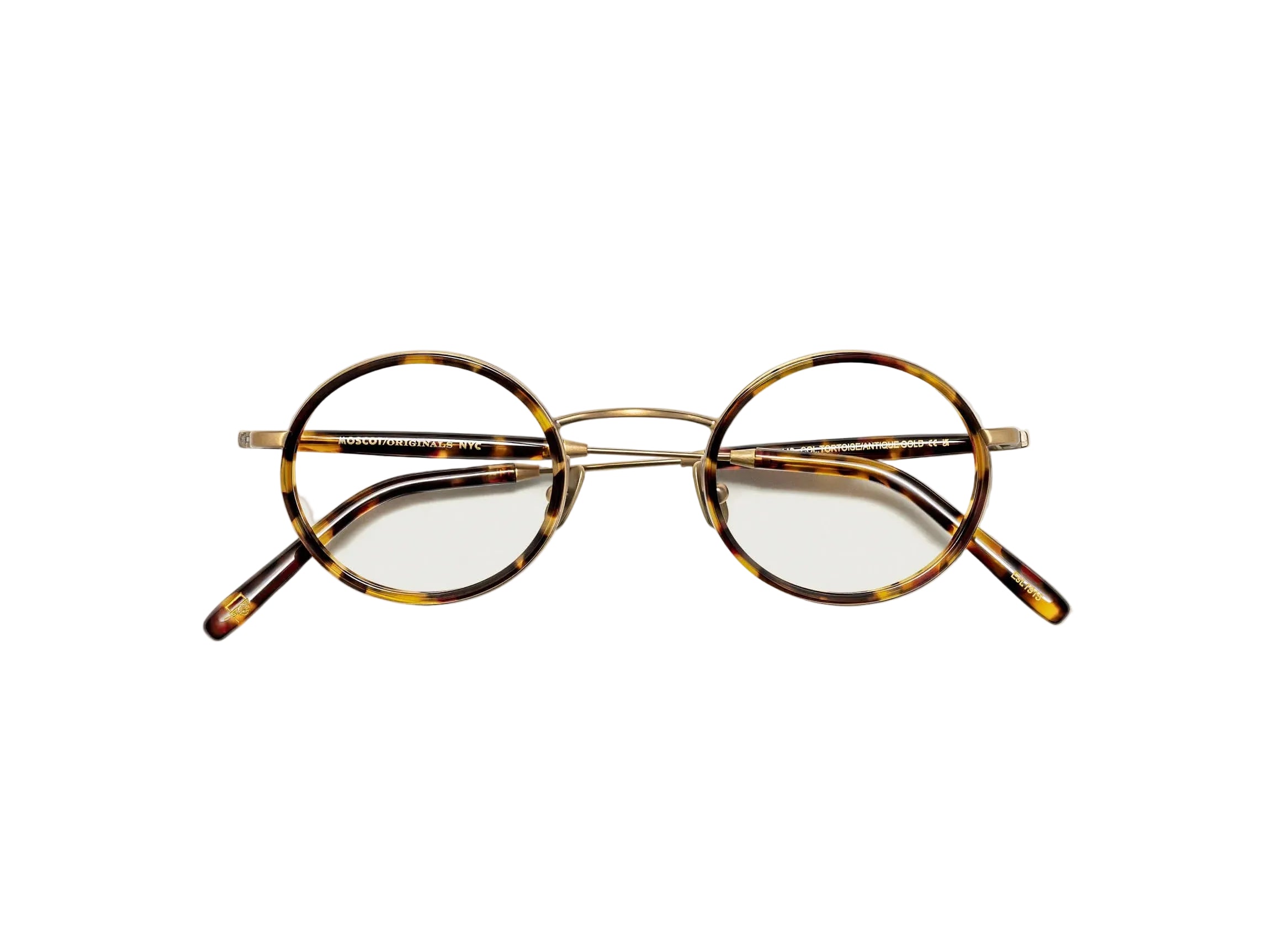 MOSCOT COSNIC TORTOISE ANTIQUE GOLD 44 FRAME