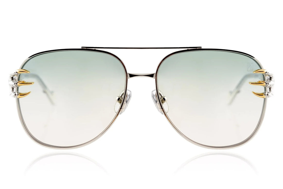 ANNA KARIN CLAW VOYAGE GOLD BLUSH 60 SUNGLASSES