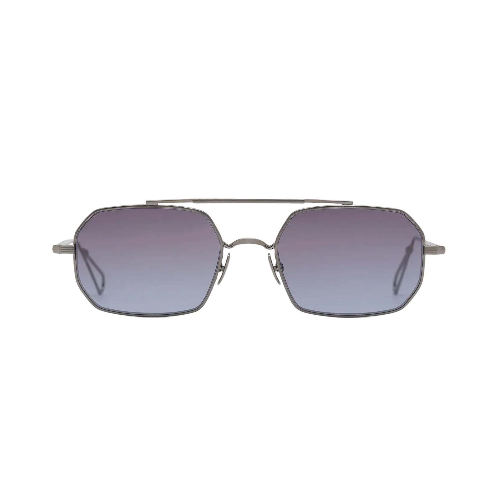 AHLEM CLOVIS RUTHENIUM BRUSHED 52 SUNGLASSES