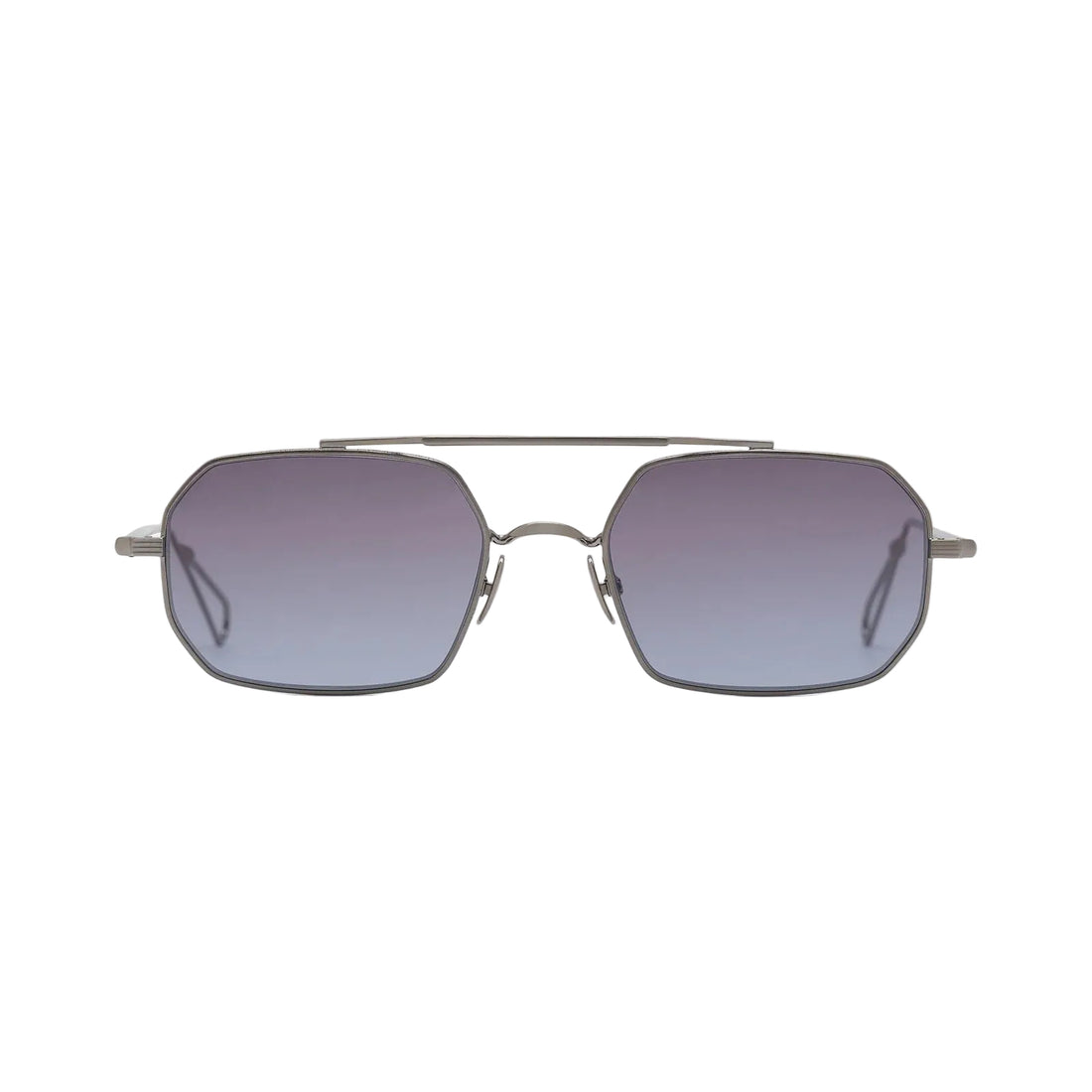 AHLEM CLOVIS RUTHENIUM BRUSHED 52 SUNGLASSES
