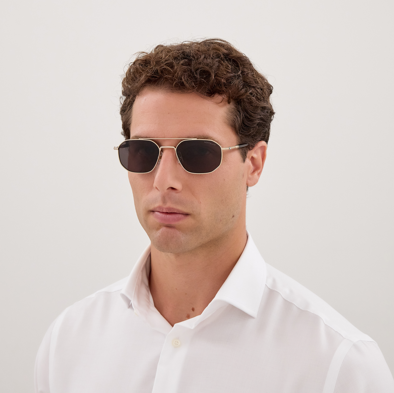 MONT BLANC MB0481S 001 55 SUNGLASSES