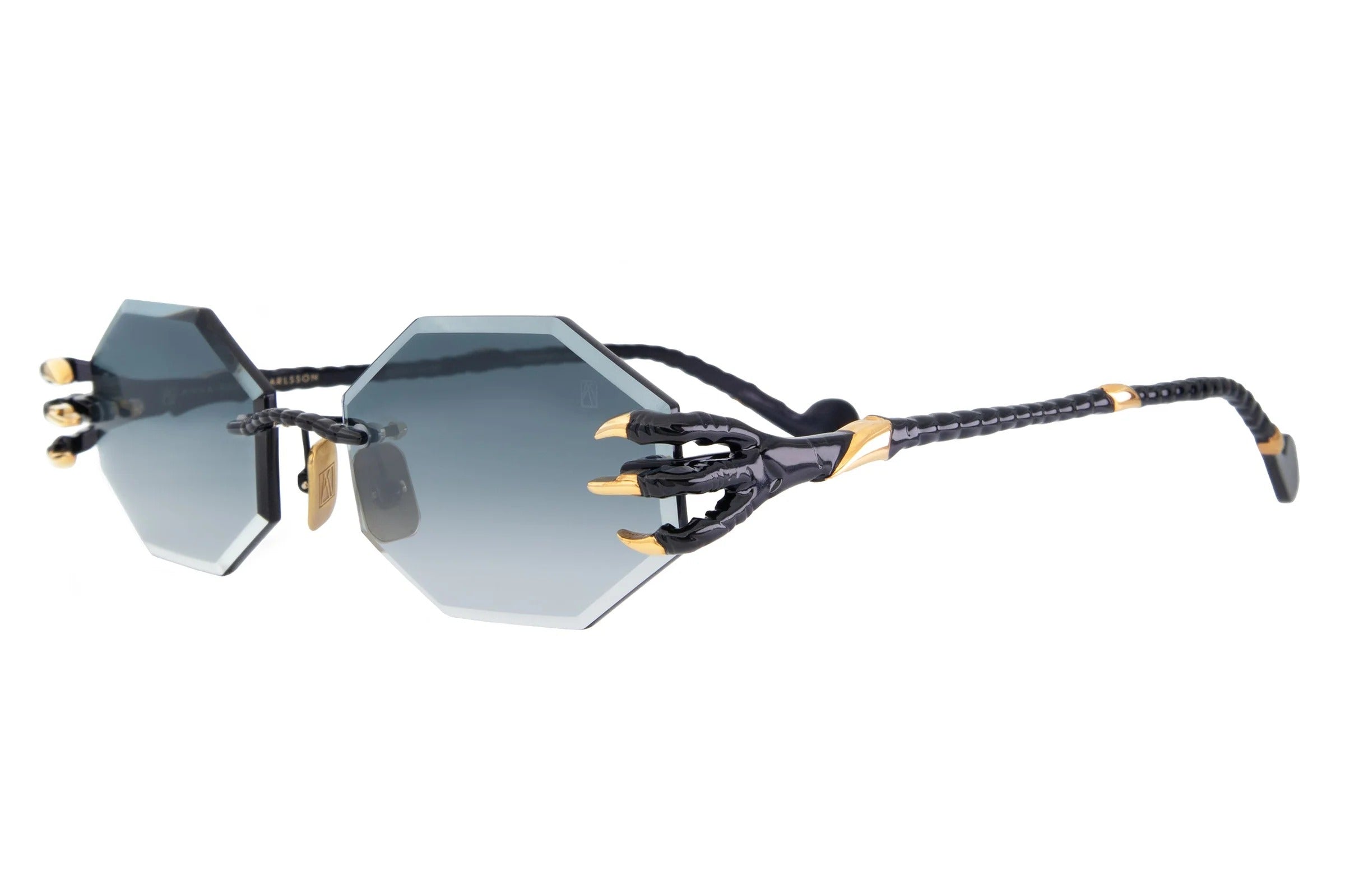 ANNA KARIN CLAW NEST OCTA 33/50 BLACK GREY NA SUNGLASSES