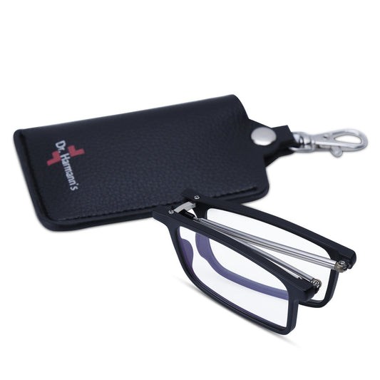 DR HARMANNS COMPACT3 FOLDING READING GLASSES