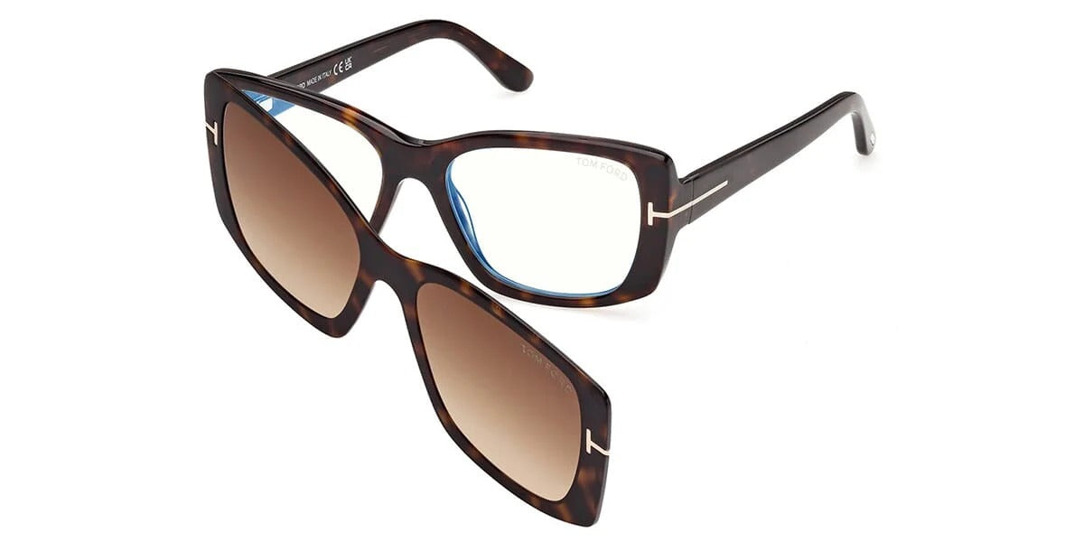 TOM FORD TF6176B CLIP-ON 052 53 FRAME