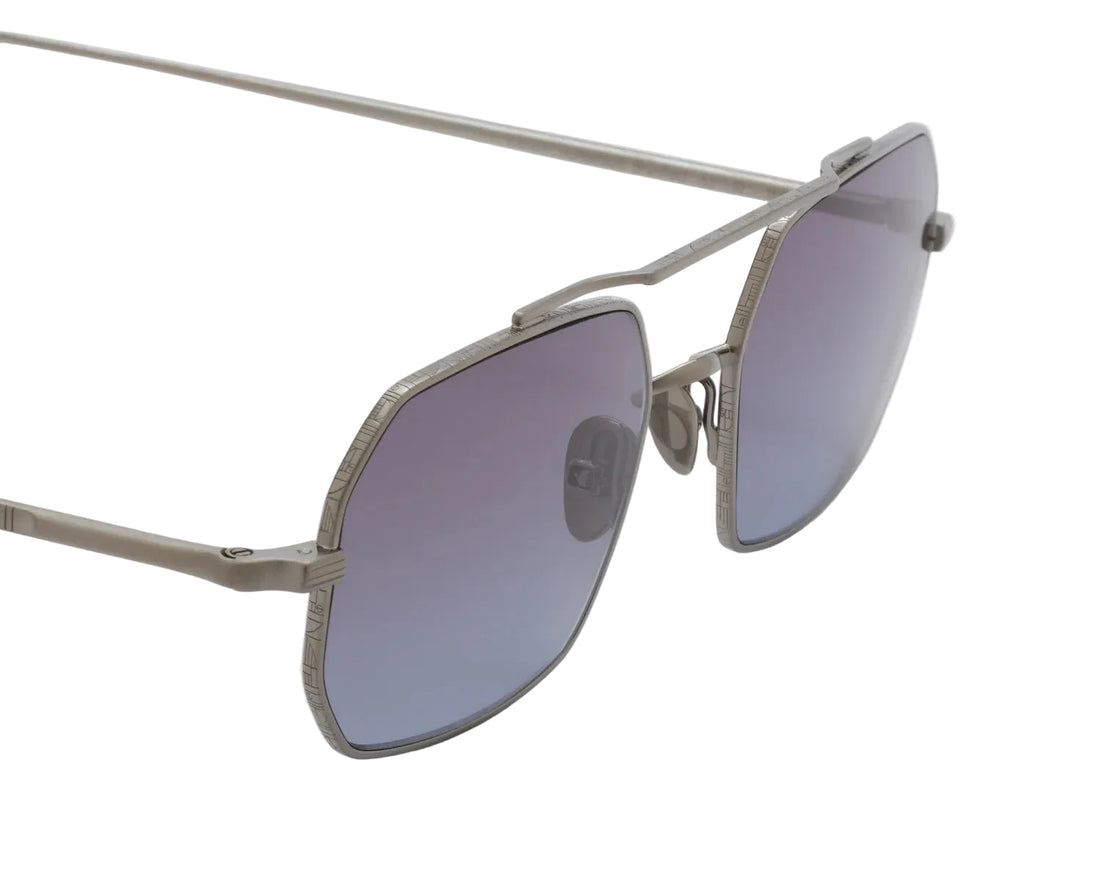 AHLEM CLOVIS RUTHENIUM BRUSHED 52 SUNGLASSES