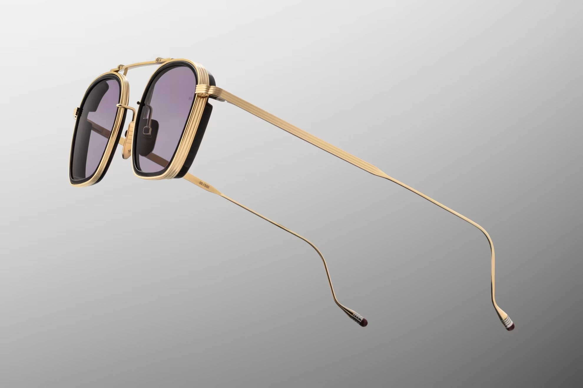 JACQUES MARIE MAGE BAUDELAIRE JMMBU14U EBONY 47 SUNGLASSES