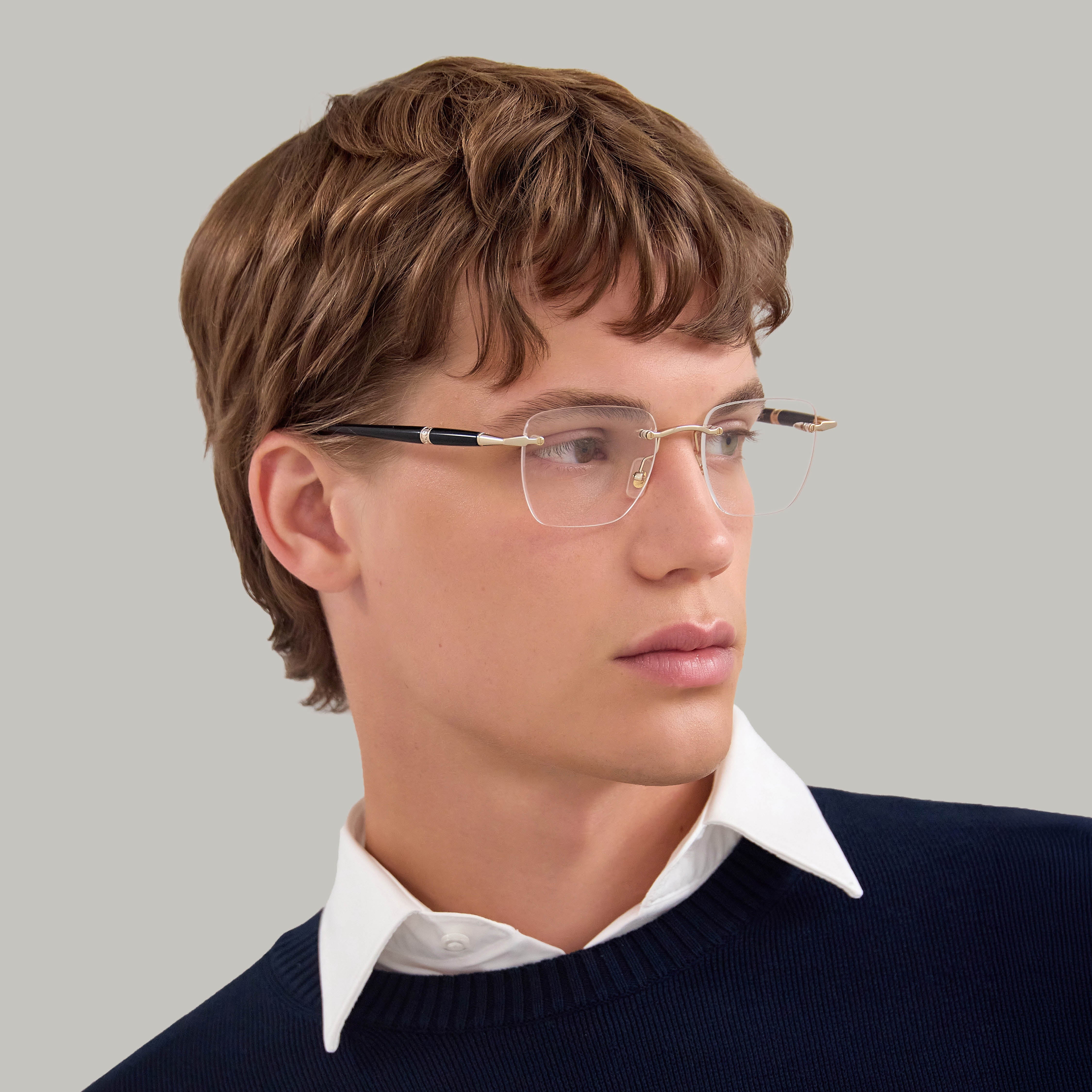 MONT BLANC MB0346O 001 53 FRAME