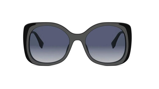 FENDI FE40201I 01W 55 SUNGLASSES