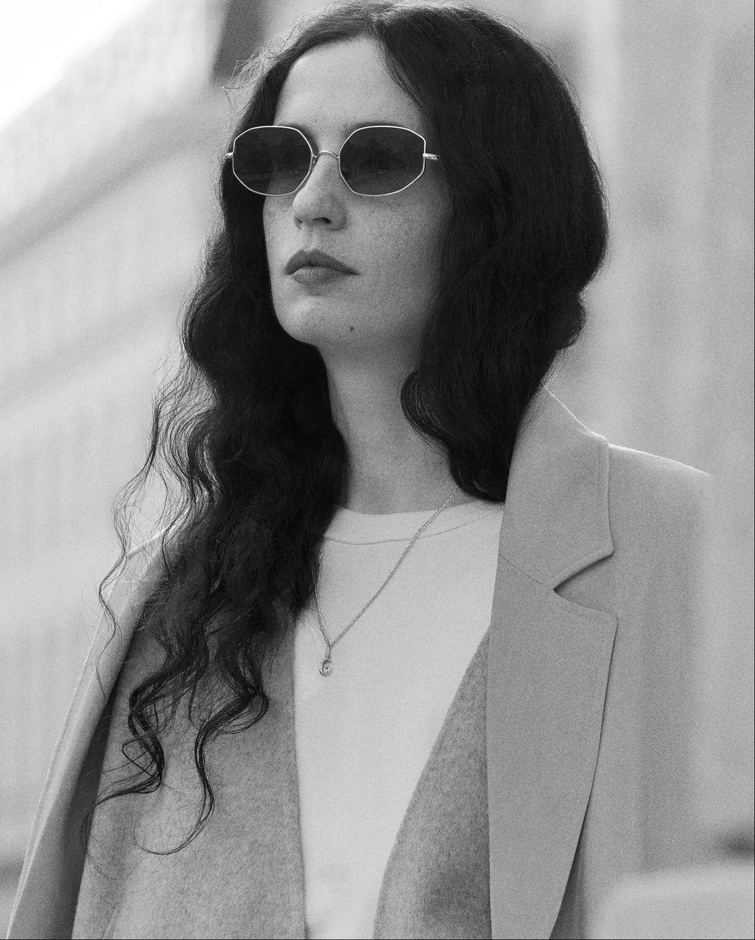 AHLEM COLOMBE PEONY GOLD 54 SUNGLASSES