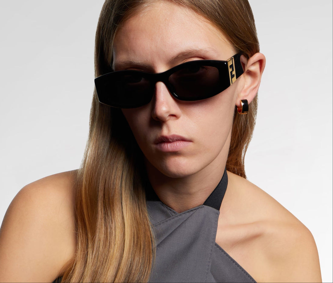 FENDI FE40204I 01A 54 SUNGLASSES