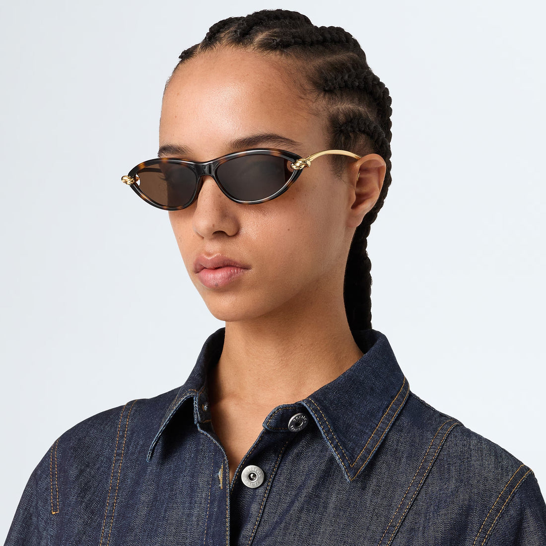 BOTTEGA VENETA BV1390S 002 56 SUNGLASSES