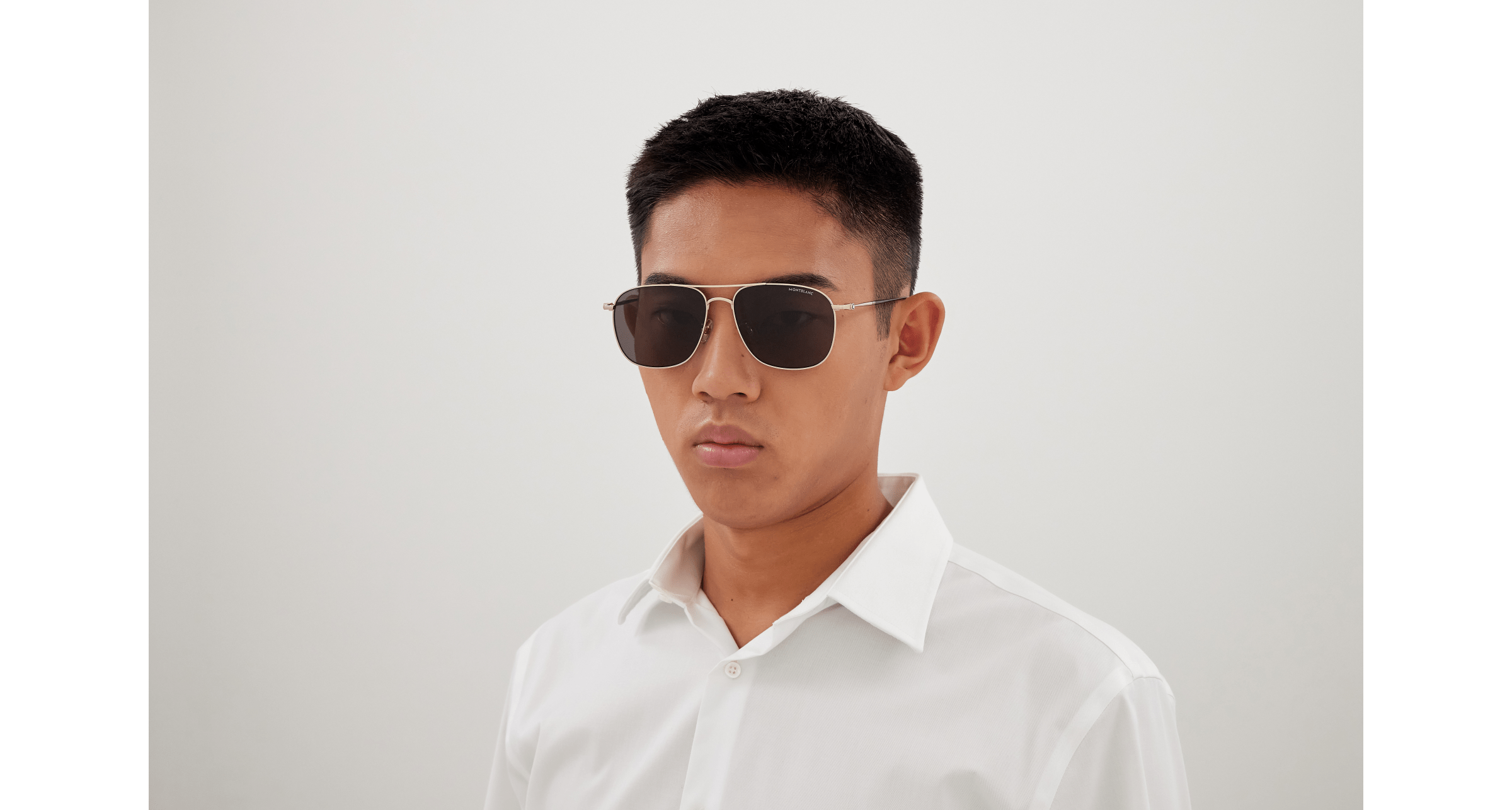 MONT BLANC MB0417SA 001 60 SUNGLASSES