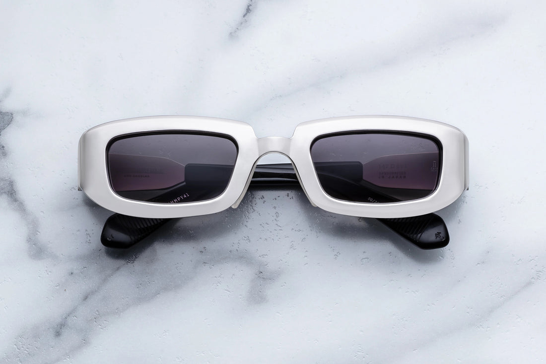 JACQUES MARIE MAGE RYDER 54/200 JMMPY41 SILVER 47 SUNGLASSES