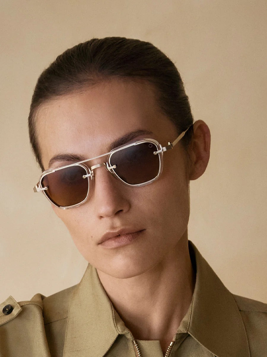 AKONI AKS537D JURA GLD CRY 49 SUNGLASSES