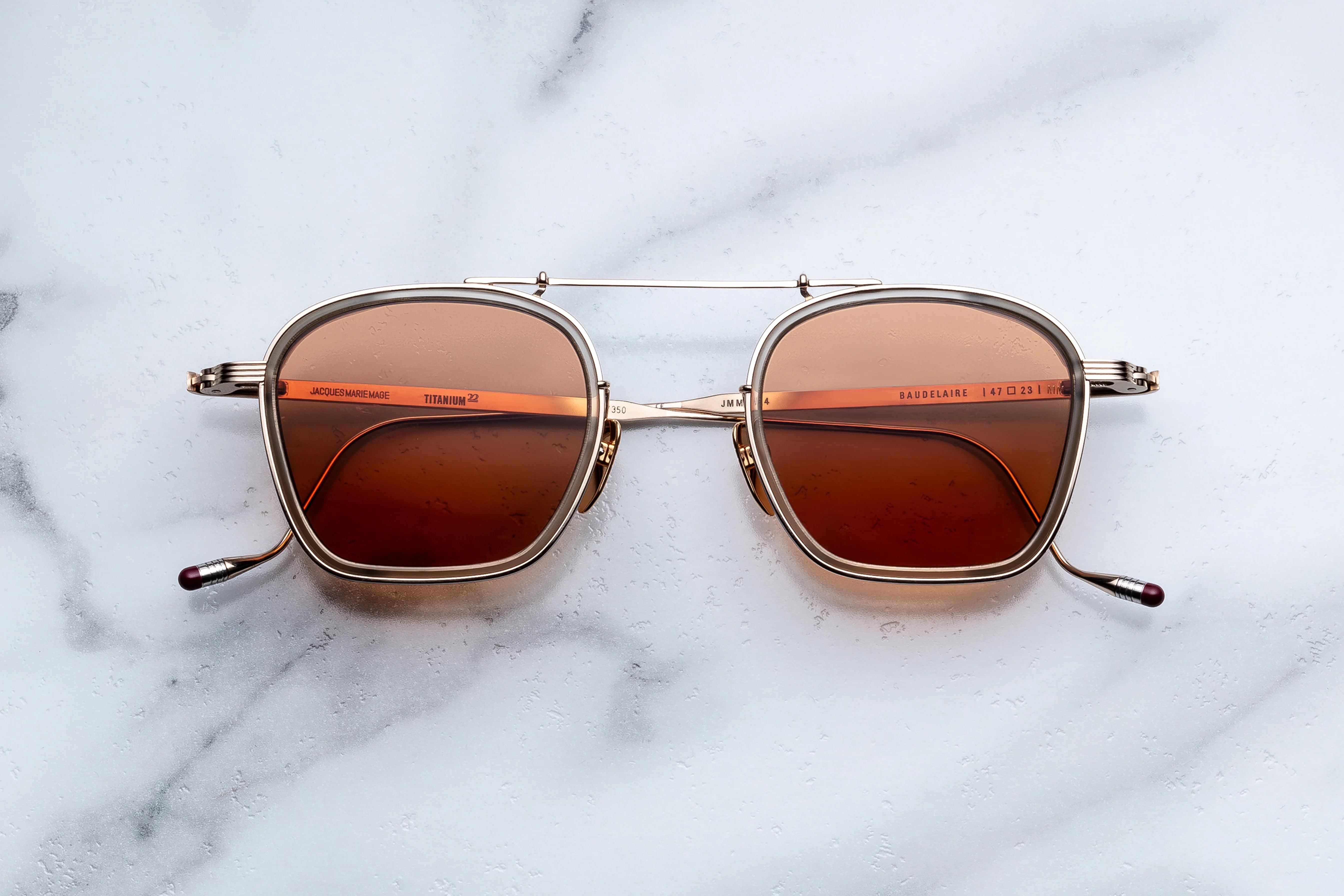JACQUES MARIE MAGE BAUDELAIRE JMMBUL4 DARJEELING 47 SUNGLASSES
