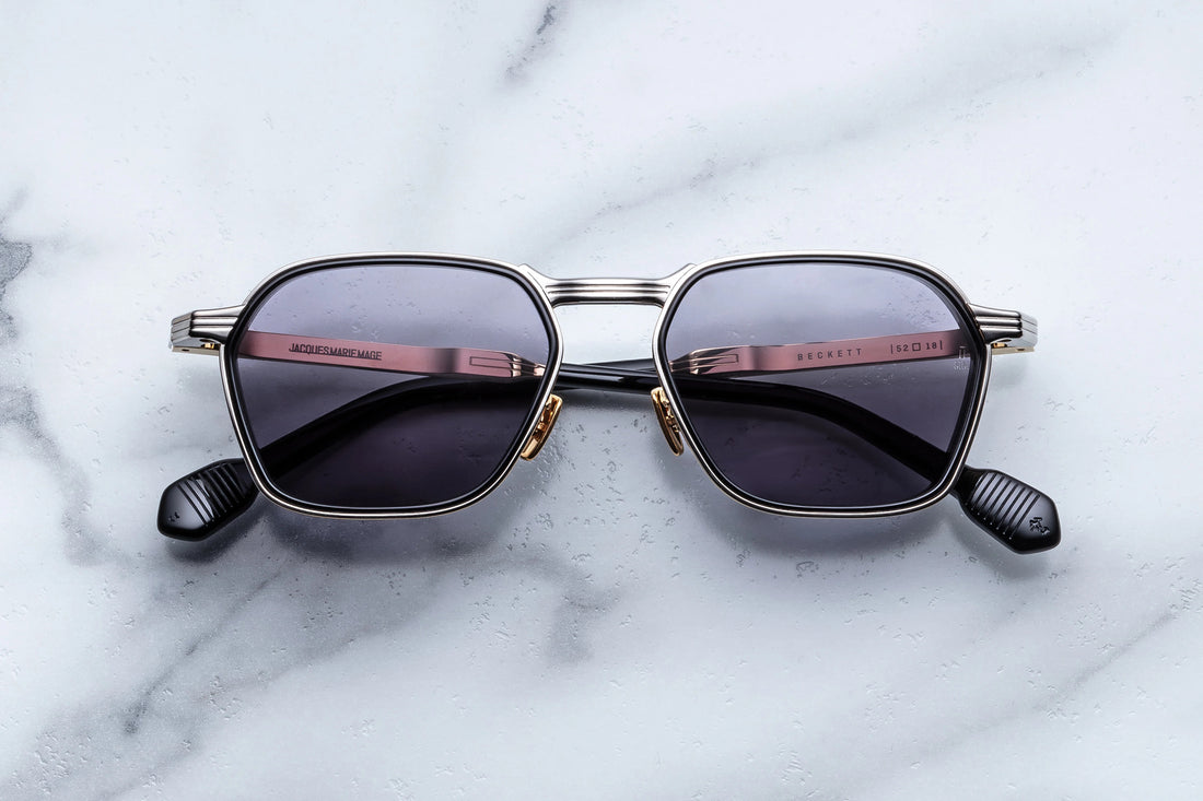 JACQUES MARIE MAGE BECKETT 327/500 JMMKE41 SILVER 52 SUNGLASSES