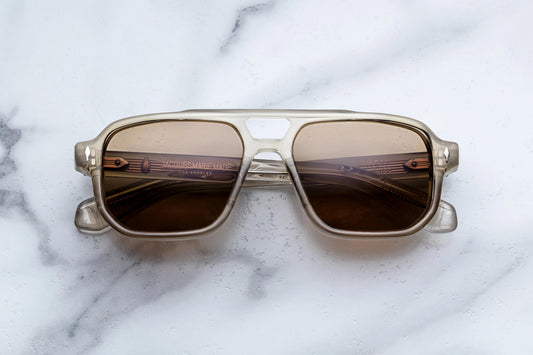 JACQUES MARIE MAGE EVANS SUN JMMEVB23 MARZIPAN 55 SUNGLASSES