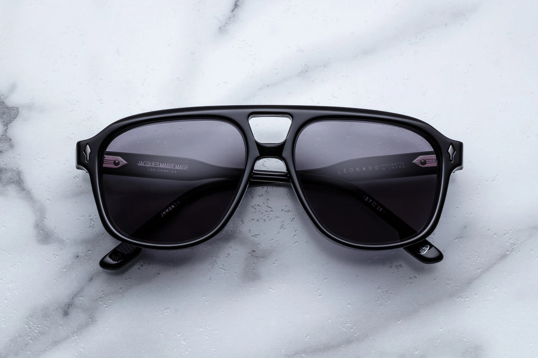 JACQUES MARIE MAGE LEONARD 252/400 JMMON58 RAVEN 57 SUNGLASSES