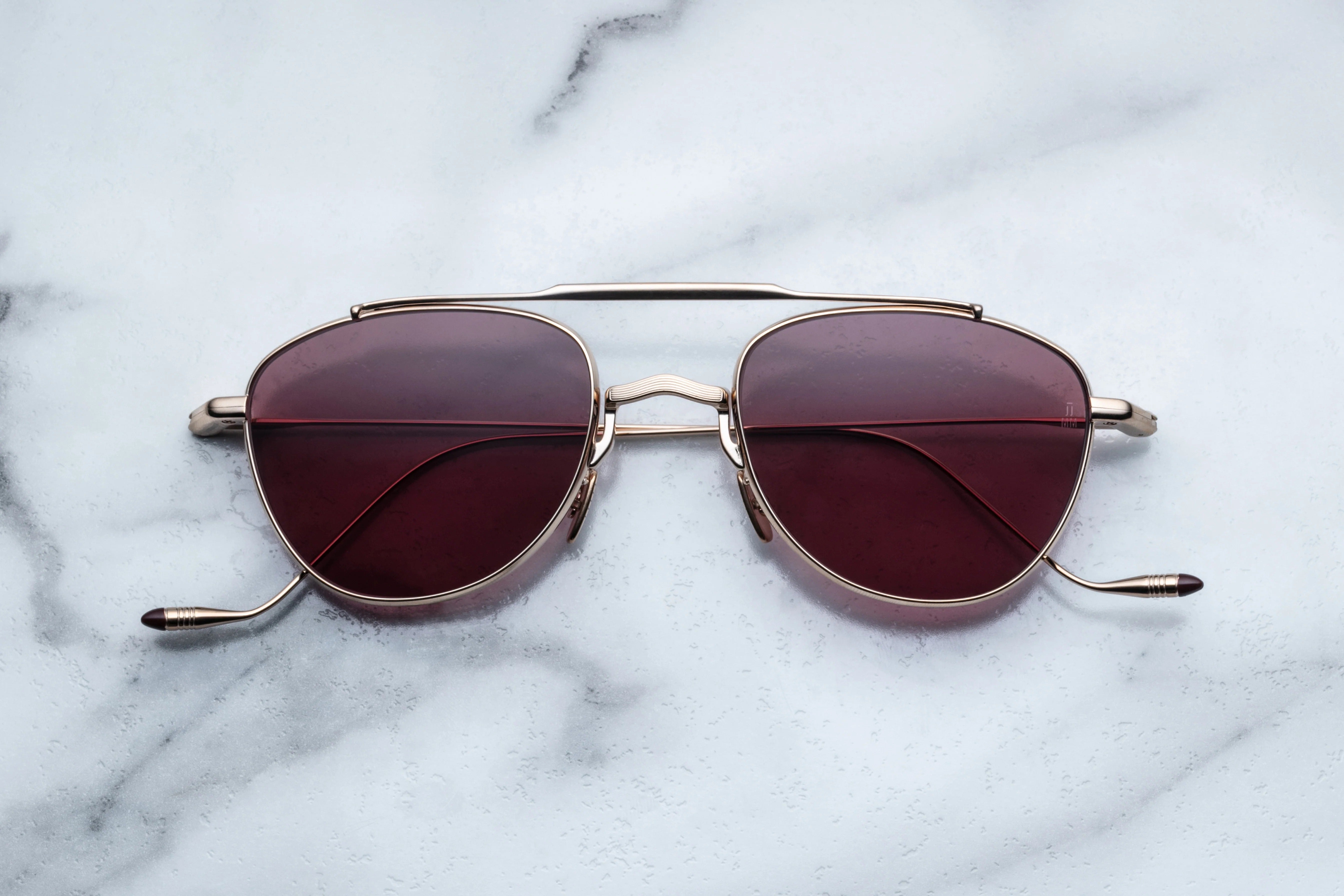JACQUES MARIE MAGE FLYNN 373/500 JMMFY22 CHAMPAGNE 52 SUNGLASSES