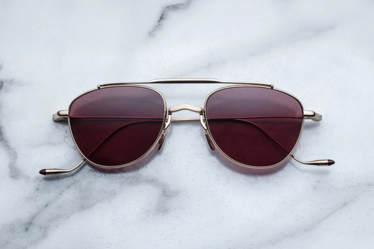 JACQUES MARIE MAGE FLYNN 373/500 JMMFY22 CHAMPAGNE 52 SUNGLASSES