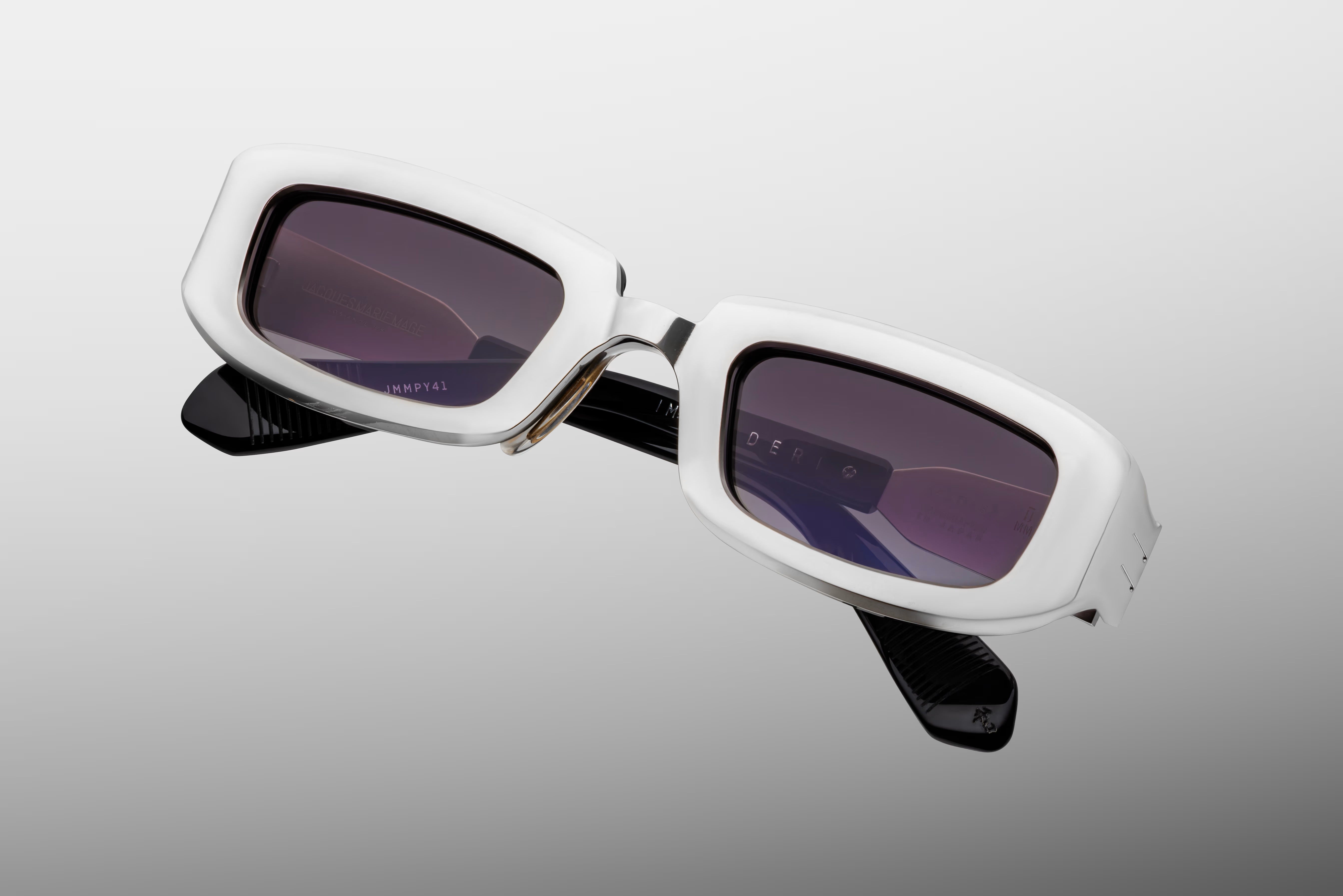 JACQUES MARIE MAGE RYDER 54/200 JMMPY41 SILVER 47 SUNGLASSES