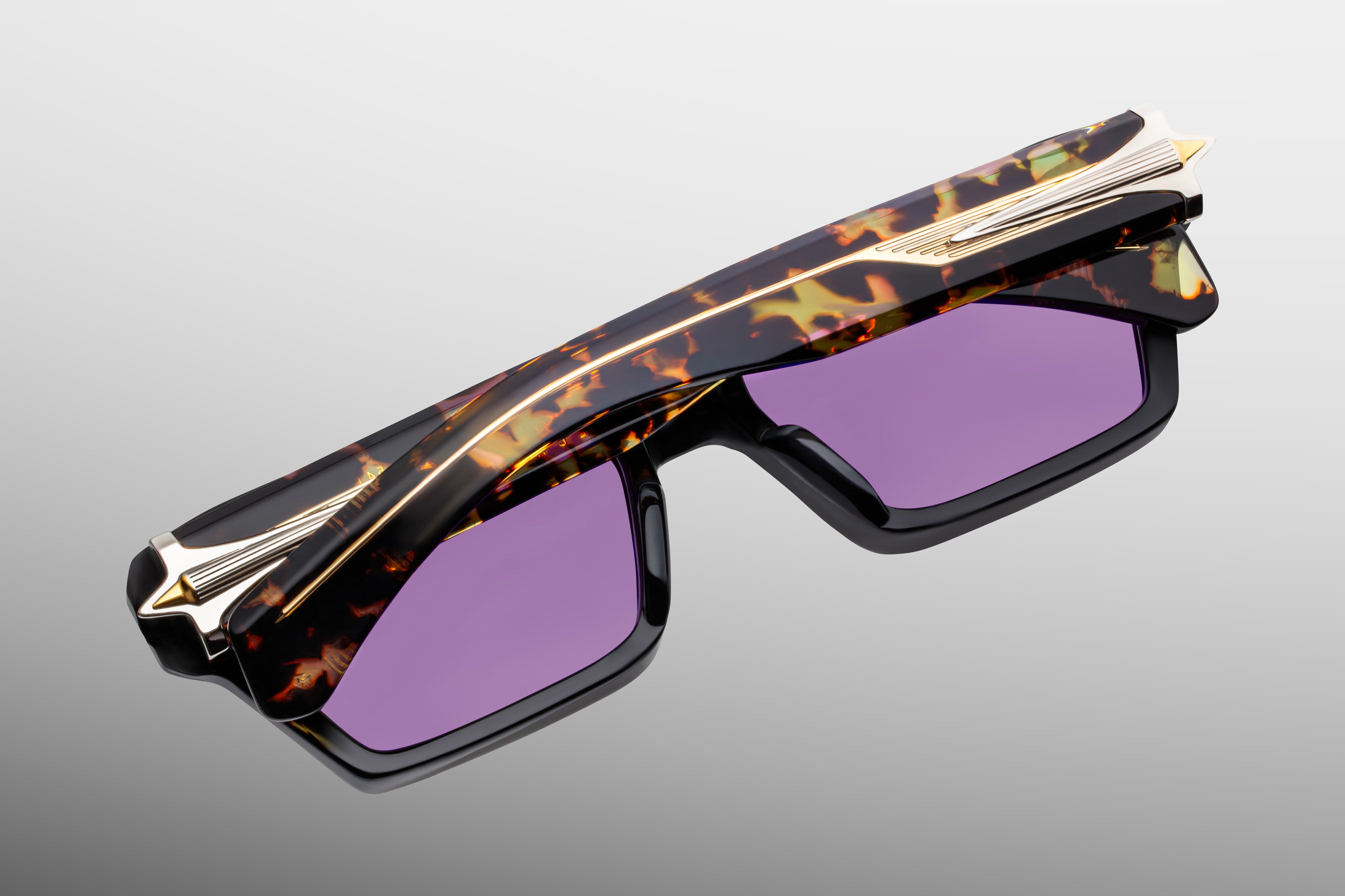 JACQUES MARIE MAGE MELCHIOR JMMMELH16 AMETHYST 54 SUNGLASSES