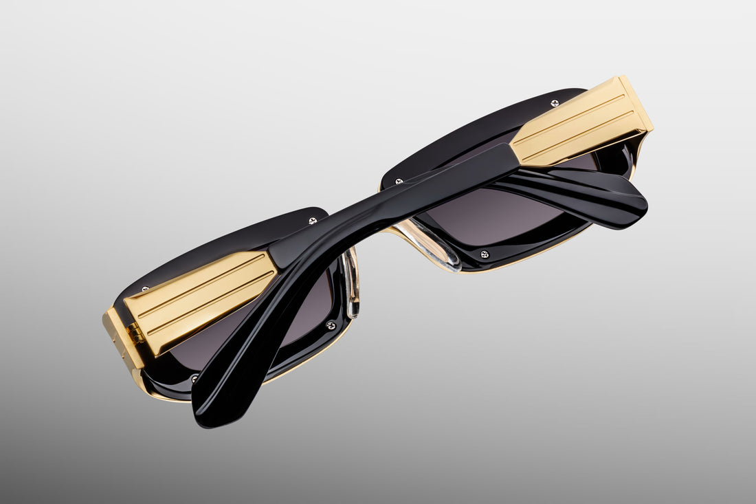 JACQUES MARIE MAGE RYDER 188/200 JMMPY40 GOLD 47 SUNGLASSES
