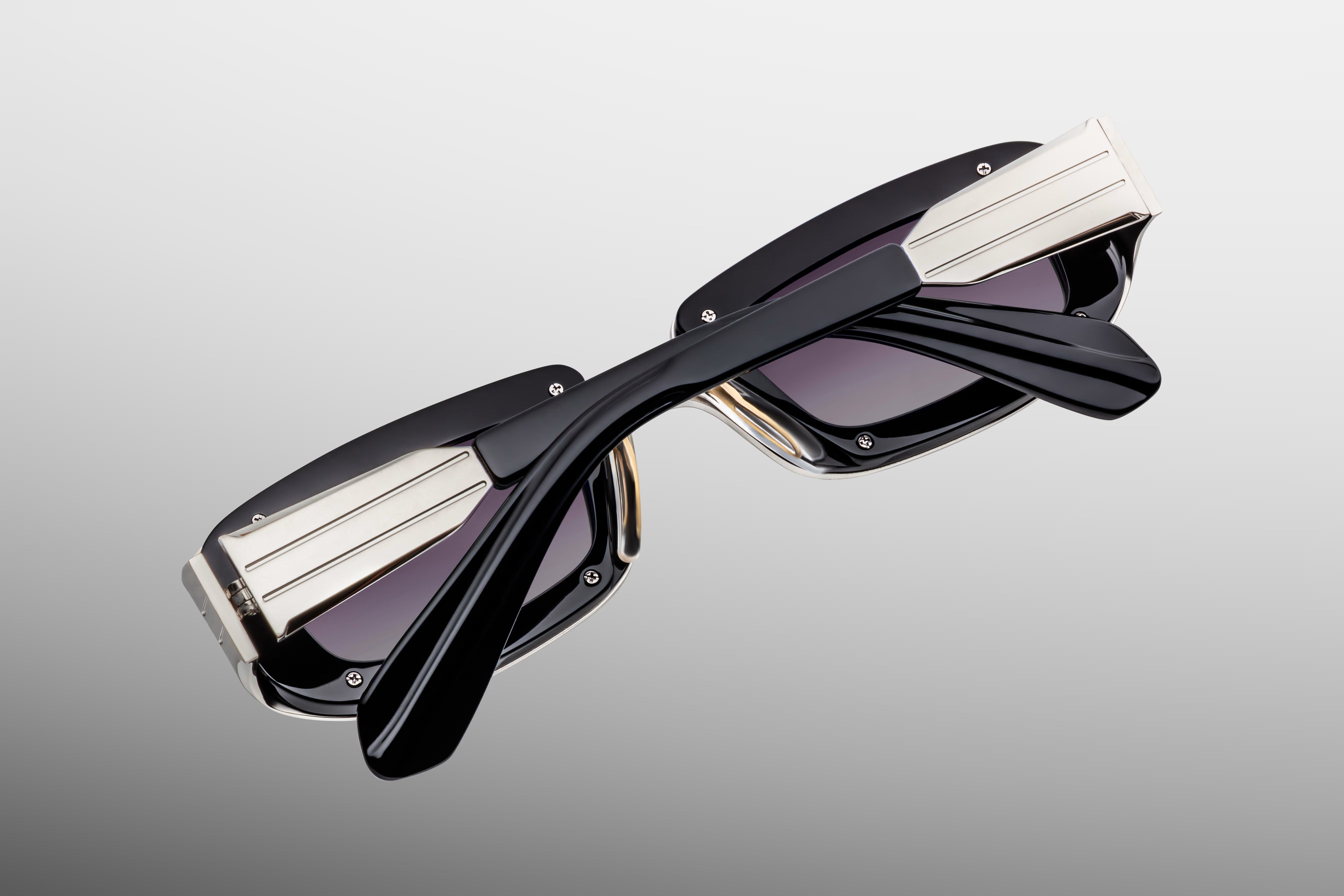 JACQUES MARIE MAGE RYDER 54/200 JMMPY41 SILVER 47 SUNGLASSES