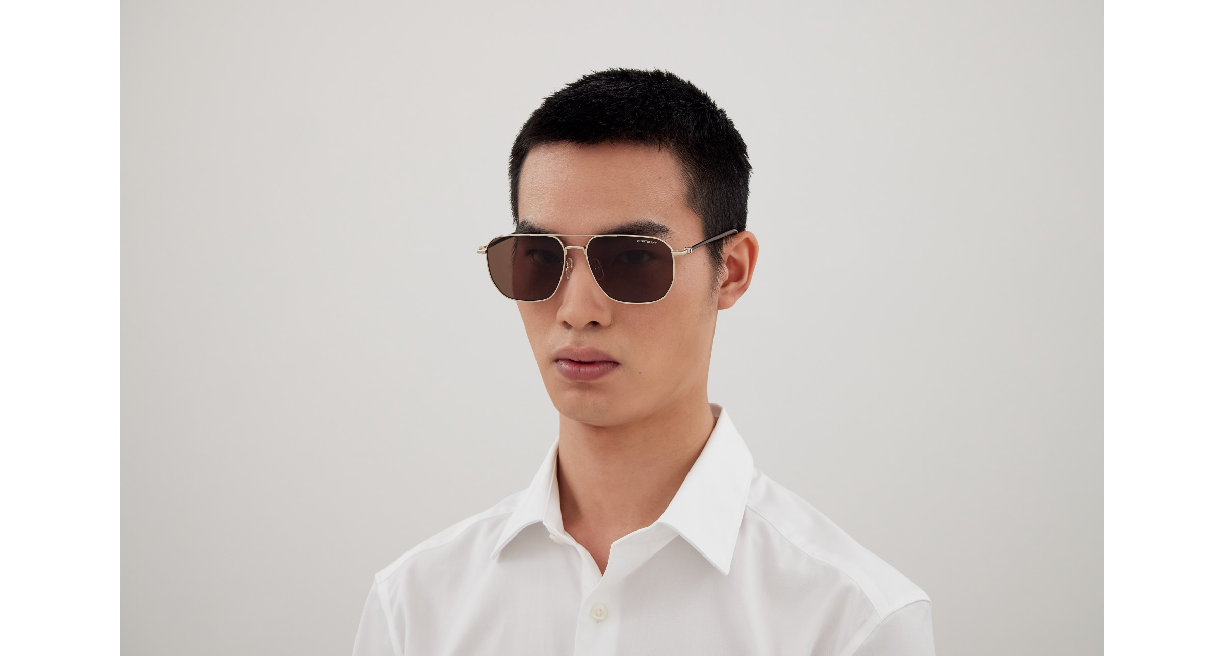 MONT BLANC MB0367SA 003 60 SUNGLASSES
