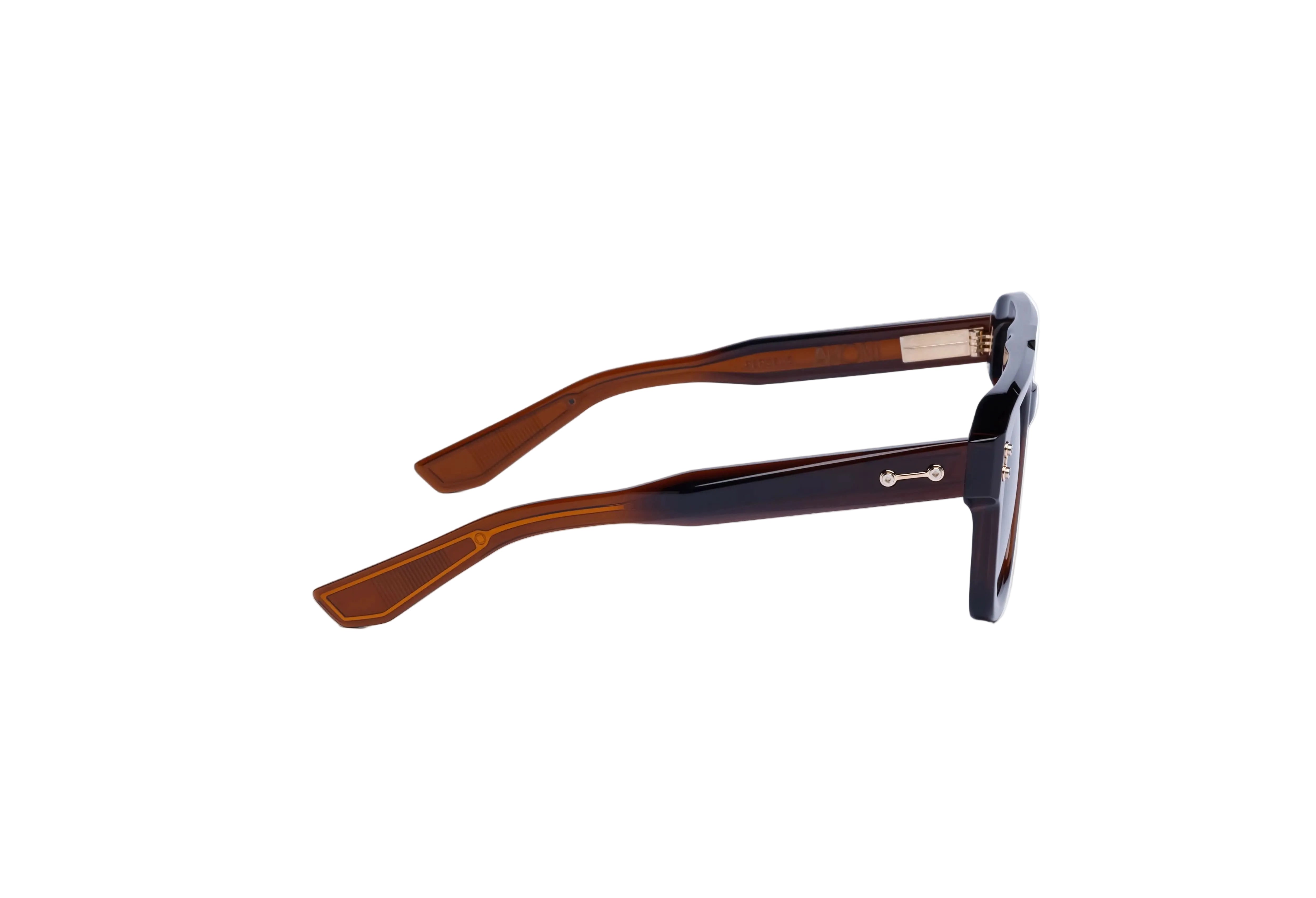 AKONI AKS531B PERSEUS BRN GLD 54 SUNGLASSES