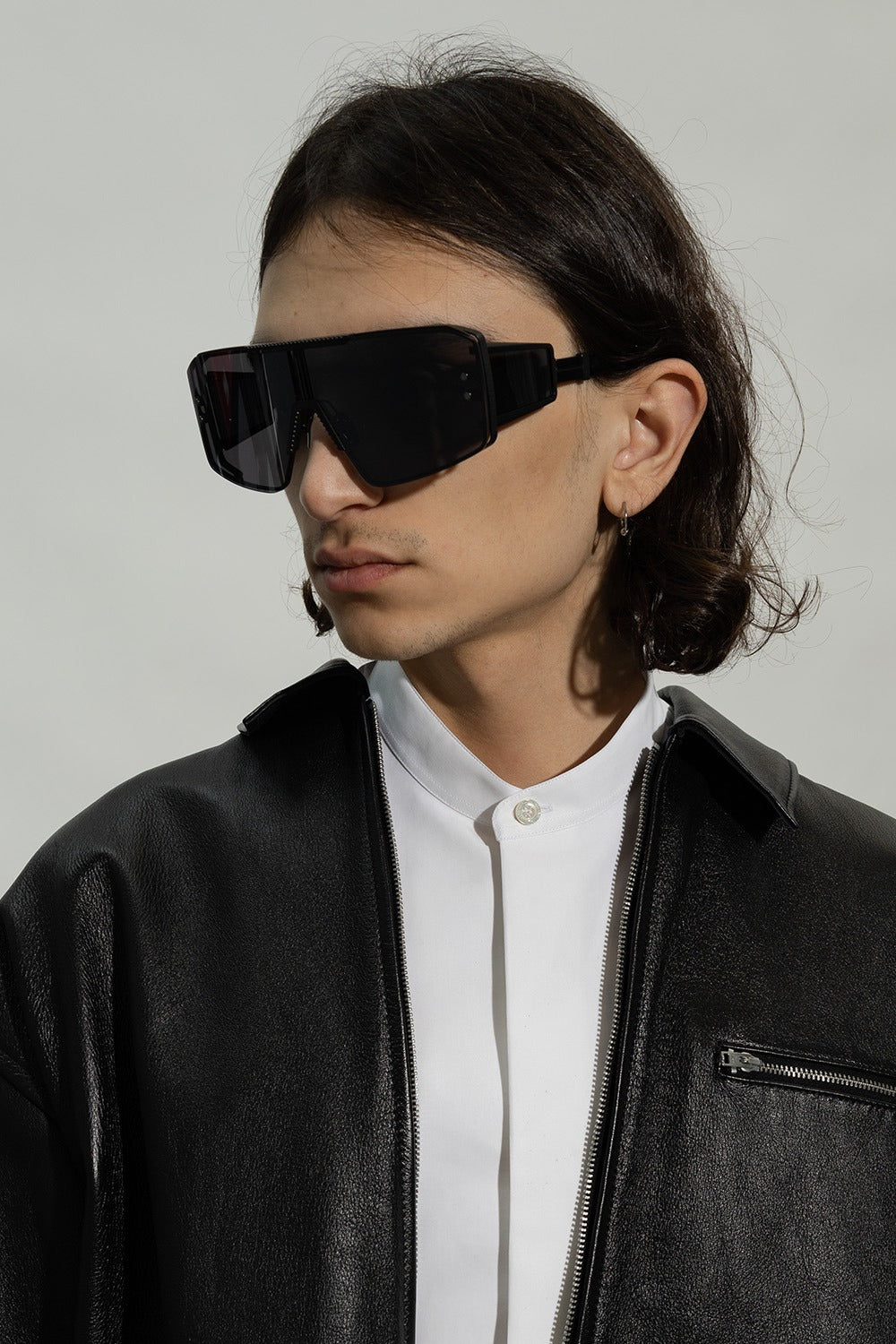 BALMAIN PARIS BPS146B LE MASQUE BLK BLK 147 SUNGLASSES