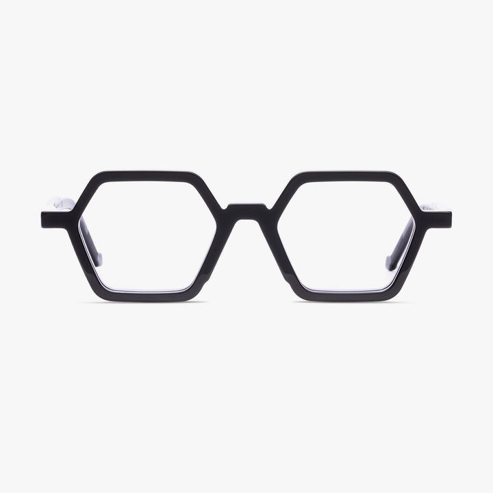 VAVA WL0094 BLACK WHITE 50 FRAME