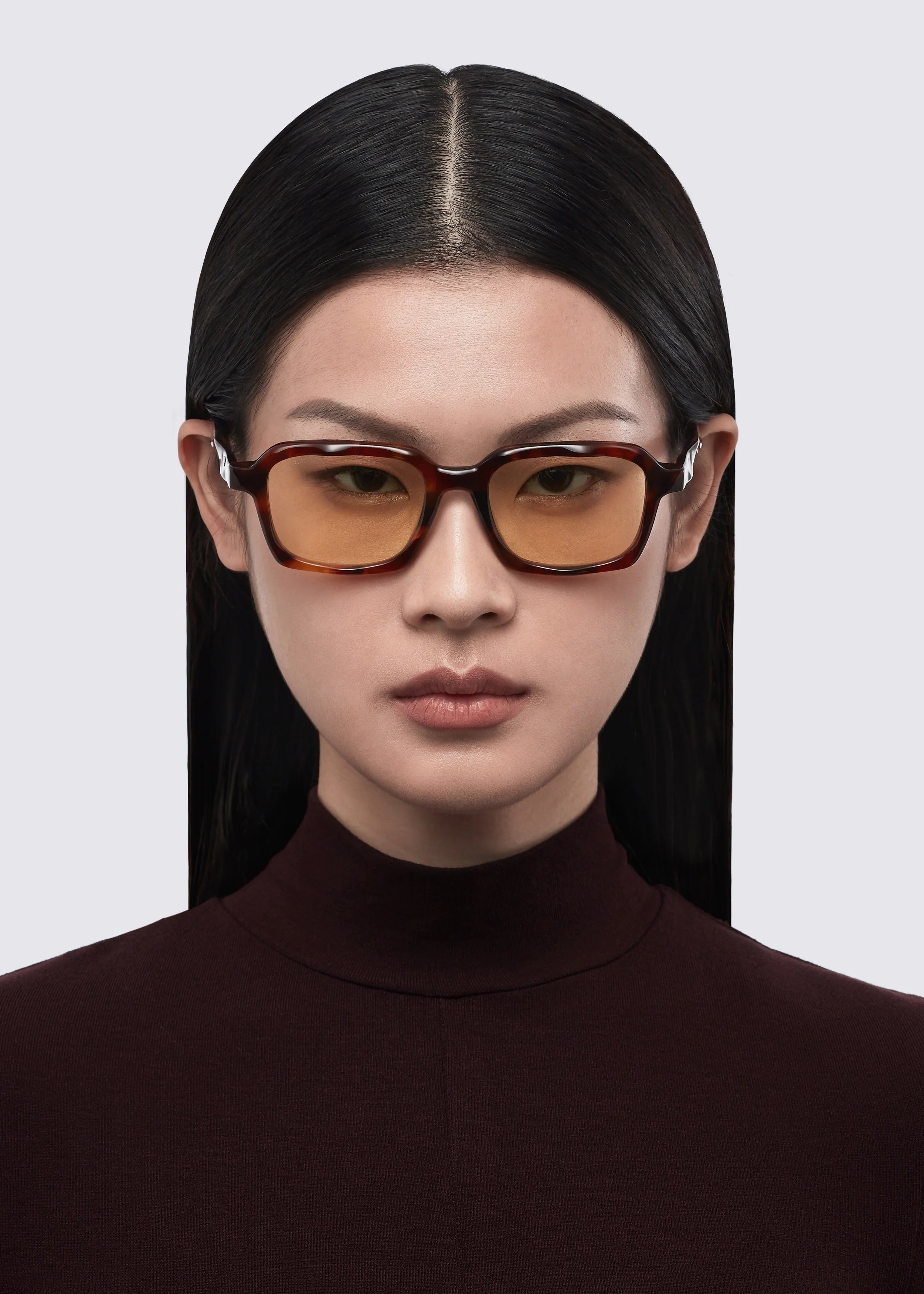A SOCIETY KIMMY HAVANA 51 SUNGLASSES