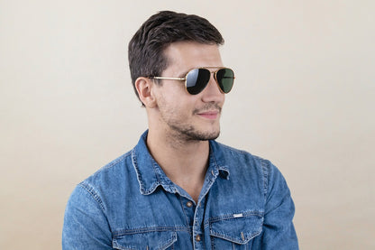 RAYBAN RB3625 NEW AVIATOR 919631 58 SUNGLASSES